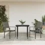 Juego de comedor para jardín 3 piezas acero y textilene negro von , Gartensets - Ref: Foro24-3200734, Preis: 192,49 €, Rabatt: %