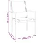 Juego de comedor para jardín 3 piezas acero y textilene negro von , Gartensets - Ref: Foro24-3200734, Preis: 192,49 €, Rabatt: %
