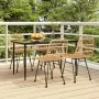 Juego de comedor de jardín 5 piezas ratán sintético de , Conjuntos de jardín - Ref: Foro24-3157875, Precio: 416,54 €, Descuen...