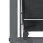 Juego de comedor para jardín 7 piezas acero y textilene negro by , Garden sets - Ref: Foro24-3187038, Price: 471,94 €, Discou...