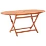 Set de comedor de jardín 9 pzas madera eucalipto textilene gris de , Conjuntos de jardín - Ref: Foro24-278912, Precio: 658,19...
