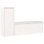 Muebles para TV 2 piezas madera maciza de pino blanco von , TV-Möbel - Ref: Foro24-3100115, Preis: 119,39 €, Rabatt: %