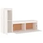 Muebles para TV 2 piezas madera maciza de pino blanco von , TV-Möbel - Ref: Foro24-3100115, Preis: 119,39 €, Rabatt: %