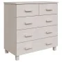 Aparador HAMAR madera maciza de pino blanca 79x40x80 cm von , Sideboards - Ref: Foro24-340421, Preis: 117,68 €, Rabatt: %