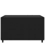 Mesa de centro jardín cuadrada ratán sintético negro 50x50x30cm de , Mesas de jardín - Ref: Foro24-319857, Precio: 63,08 €, D...