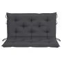 Banco columpio de 2 plazas hojas de palma y cojín bambú 202 cm by , Garden rockers - Ref: Foro24-3063933, Price: 476,81 €, Di...