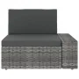Juego muebles de jardín 9 pzas y cojines ratán sintético gris von , Gartensets - Ref: Foro24-3067176, Preis: 845,52 €, Rabatt: %