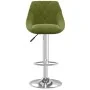 Taburete de cocina de terciopelo verde claro von , Küchenhocker - Ref: Foro24-335296, Preis: 77,08 €, Rabatt: %