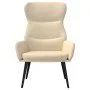 Sillón de relax de tela crema by , Armchairs - Ref: Foro24-341073, Price: 99,70 €, Discount: %