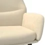 Sillón de relax de tela crema by , Armchairs - Ref: Foro24-341073, Price: 99,70 €, Discount: %