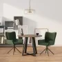 Sillas de comedor giratorias 2 unidades terciopelo verde oscuro von , Essstühle - Ref: Foro24-344811, Preis: 144,21 €, Rabatt: %