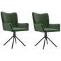 Sillas de comedor giratorias 2 unidades terciopelo verde oscuro von , Essstühle - Ref: Foro24-344811, Preis: 144,21 €, Rabatt: %