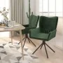 Sillas de comedor giratorias 2 unidades terciopelo verde oscuro von , Essstühle - Ref: Foro24-344811, Preis: 144,21 €, Rabatt: %