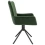 Sillas de comedor giratorias 2 unidades terciopelo verde oscuro von , Essstühle - Ref: Foro24-344811, Preis: 144,21 €, Rabatt: %