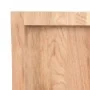 Tablero mesa madera tratada borde natural marrón 220x40x(2-4)cm by , Table tops - Ref: Foro24-363986, Price: 84,76 €, Discoun...