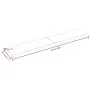 Tablero mesa madera tratada borde natural marrón 220x40x(2-4)cm by , Table tops - Ref: Foro24-363986, Price: 84,76 €, Discoun...