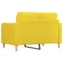 Sofá de 2 plazas de tela amarillo claro 120 cm by , Sofas - Ref: Foro24-359088, Price: 208,07 €, Discount: %