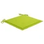 Sillas de jardín 2 uds madera teca con cojines verde brillante von , Gartenstühle - Ref: Foro24-3062498, Preis: 181,60 €, Rab...