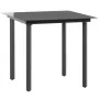 Set de comedor de jardín de 3 piezas PVC ratán negro de , Conjuntos de jardín - Ref: Foro24-3060094, Precio: 218,86 €, Descue...