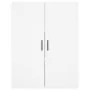 Aparador alto madera contrachapada blanco 69,5x34x180 cm von , Sideboards - Ref: Foro24-3195747, Preis: 167,77 €, Rabatt: %