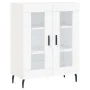 Aparador alto madera contrachapada blanco 69,5x34x180 cm von , Sideboards - Ref: Foro24-3195747, Preis: 167,77 €, Rabatt: %