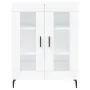 Aparador alto madera contrachapada blanco 69,5x34x180 cm von , Sideboards - Ref: Foro24-3195747, Preis: 167,77 €, Rabatt: %