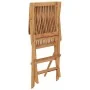 Sillas de jardín 8 uds madera maciza de teca con cojines verdes by , Garden chairs - Ref: Foro24-3072909, Price: 601,43 €, Di...