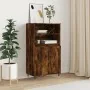 Aparador alto madera contrachapada roble ahumado 60x36x110 cm de , Aparadores - Ref: Foro24-831481, Precio: 79,69 €, Descuent...