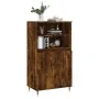 Aparador alto madera contrachapada roble ahumado 60x36x110 cm de , Aparadores - Ref: Foro24-831481, Precio: 79,69 €, Descuent...