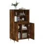 Aparador alto madera contrachapada roble ahumado 60x36x110 cm de , Aparadores - Ref: Foro24-831481, Precio: 79,69 €, Descuent...