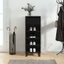 Mueble zapatero madera contrachapada negro 40x36x105 cm von , Schuhregale und Schuhorganisatoren - Ref: Foro24-831469, Preis:...