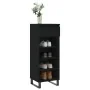 Mueble zapatero madera contrachapada negro 40x36x105 cm von , Schuhregale und Schuhorganisatoren - Ref: Foro24-831469, Preis:...