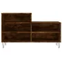 Mueble zapatero madera contrachapada roble ahumado 102x36x60 cm by , Shoe racks and shoe organizers - Ref: Foro24-831393, Pri...