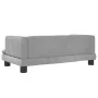 Sofá para niños de terciopelo gris claro 80x45x30 cm de , Mobiliario para bebés y niños pequeños - Ref: Foro24-3196306, Preci...