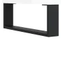 Mesita de noche madera de ingeniería blanco brillo 40x35x50 cm de , Mesitas de noche - Ref: Foro24-830736, Precio: 31,04 €, D...