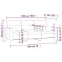 Sofá de 3 plazas con cojines tela gris oscuro 180 cm by , Sofas - Ref: Foro24-3200830, Price: 295,08 €, Discount: %