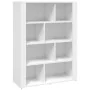 Aparador de madera contrachapada blanco 80x30x106 cm von , Sideboards - Ref: Foro24-819492, Preis: 83,60 €, Rabatt: %