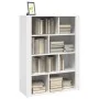Aparador de madera contrachapada blanco 80x30x106 cm von , Sideboards - Ref: Foro24-819492, Preis: 83,60 €, Rabatt: %