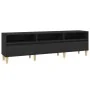 Mueble de TV madera contrachapada negro 150x30x44,5 cm von , TV-Möbel - Ref: Foro24-831910, Preis: 102,79 €, Rabatt: %