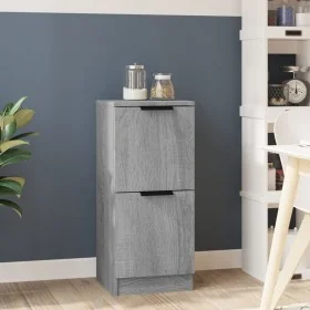Aparador de madera contrachapada gris Sonoma 30x30x70 cm de , Aparadores - Ref: Foro24-817020, Precio: 39,78 €, Descuento: %