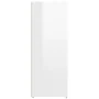 Aparador de madera contrachapada blanco brillante 80x30x80 cm de , Aparadores - Ref: Foro24-819486, Precio: 88,62 €, Descuent...