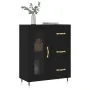 Aparador de madera de ingeniería negro 69,5x34x90 cm de , Aparadores - Ref: Foro24-828021, Precio: 107,09 €, Descuento: %