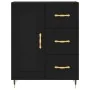 Aparador de madera de ingeniería negro 69,5x34x90 cm de , Aparadores - Ref: Foro24-828021, Precio: 107,09 €, Descuento: %
