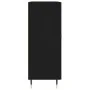 Aparador de madera de ingeniería negro 69,5x34x90 cm de , Aparadores - Ref: Foro24-828021, Precio: 107,09 €, Descuento: %