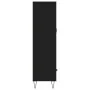 Aparador alto madera de ingeniería negro 69,5x31x115 cm by , Sideboards - Ref: Foro24-828229, Price: 88,81 €, Discount: %