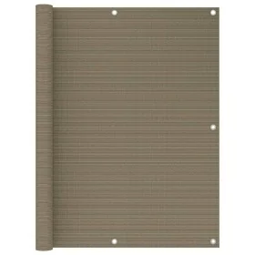 Toldo para balcón HDPE gris taupe 120x500 cm by , Umbrellas - Ref: Foro24-310966, Price: 30,07 €, Discount: %