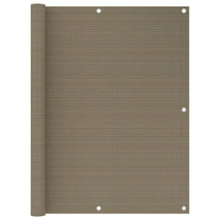 Toldo para balcón HDPE gris taupe 120x500 cm by , Umbrellas - Ref: Foro24-310966, Price: 30,07 €, Discount: %