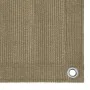 Toldo para balcón HDPE gris taupe 120x500 cm by , Umbrellas - Ref: Foro24-310966, Price: 30,07 €, Discount: %