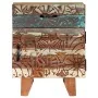 Mesita de noche tallada a mano madera reciclada 40x30x50 cm de , Mesitas de noche - Ref: Foro24-247911, Precio: 134,85 €, Des...