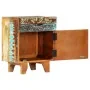 Mesita de noche tallada a mano madera reciclada 40x30x50 cm de , Mesitas de noche - Ref: Foro24-247911, Precio: 134,85 €, Des...